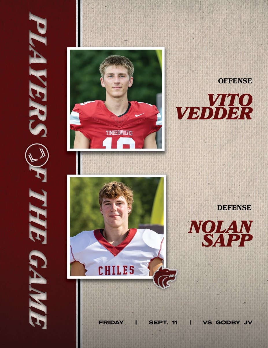 Congratulations to our week 4 Players of the Game!
