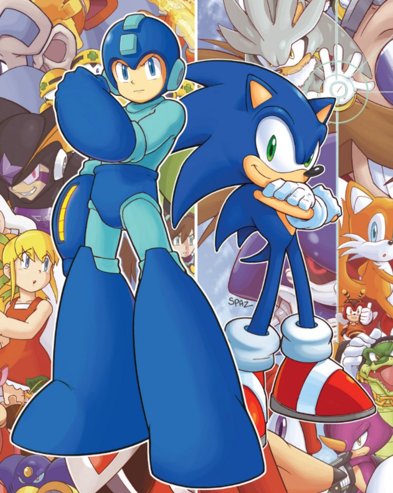 MEGAMAN MEGAMAN MEGAMAN É ISSO UHULL TEREMOS MEGAMAN E SONIC NOVAMENTE OBRIGADO DEUS
