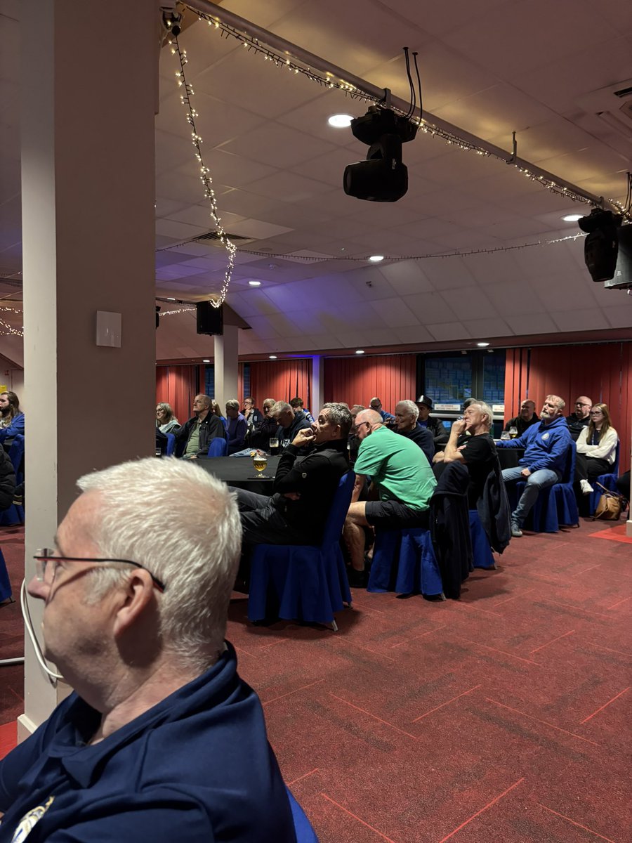 <a href="/HalifaxTownSC/">Halifax Town Supporters’ Club</a> <a href="/FCHTOnline/">FC Halifax Town</a> 
Thank you to everyone who took the time to support the Meet the Manager evening at the Shay tonight.