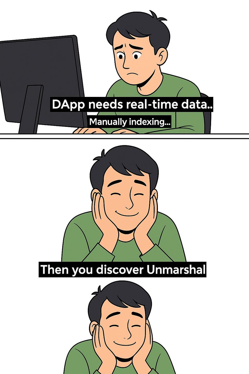 Achiev3r's tweet image. Stop wasting time on manual indexing ⏳

With @UnmarshalAI, your DApp gets real-time blockchain data seamlessly.

#Unmarshal $MARSH #AI #Marsh