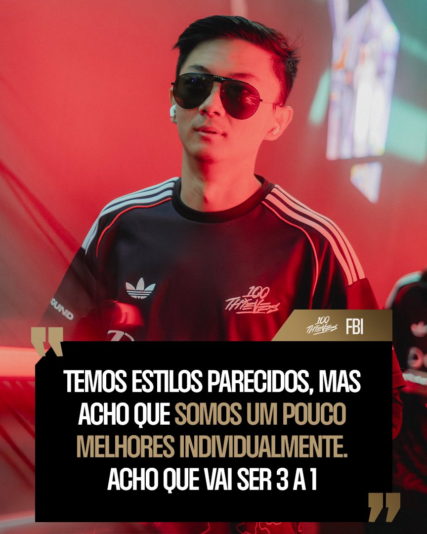 CBLOL's tweet photo. Os donos da casa estão confiantes para o final de semana de #LTA
@Massu036 e @VictorHuang acreditam que @FlyQuest e @100T_LoL são favoritas contra @VivoKeyd e @REDCanids
Será que a #LTASul vem pra surpreender? 👀 https://t.co/8o8xmE3dvE