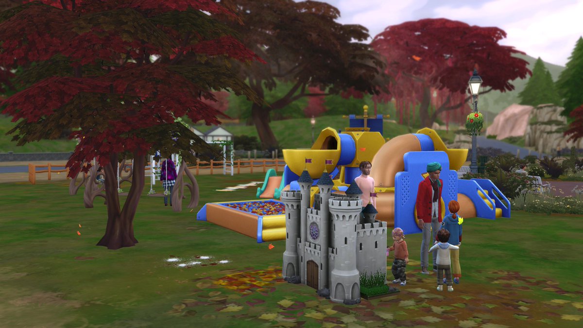 simmerRalph's tweet image. You can now find Toddlers in the new lot type! 😍#TheSims4