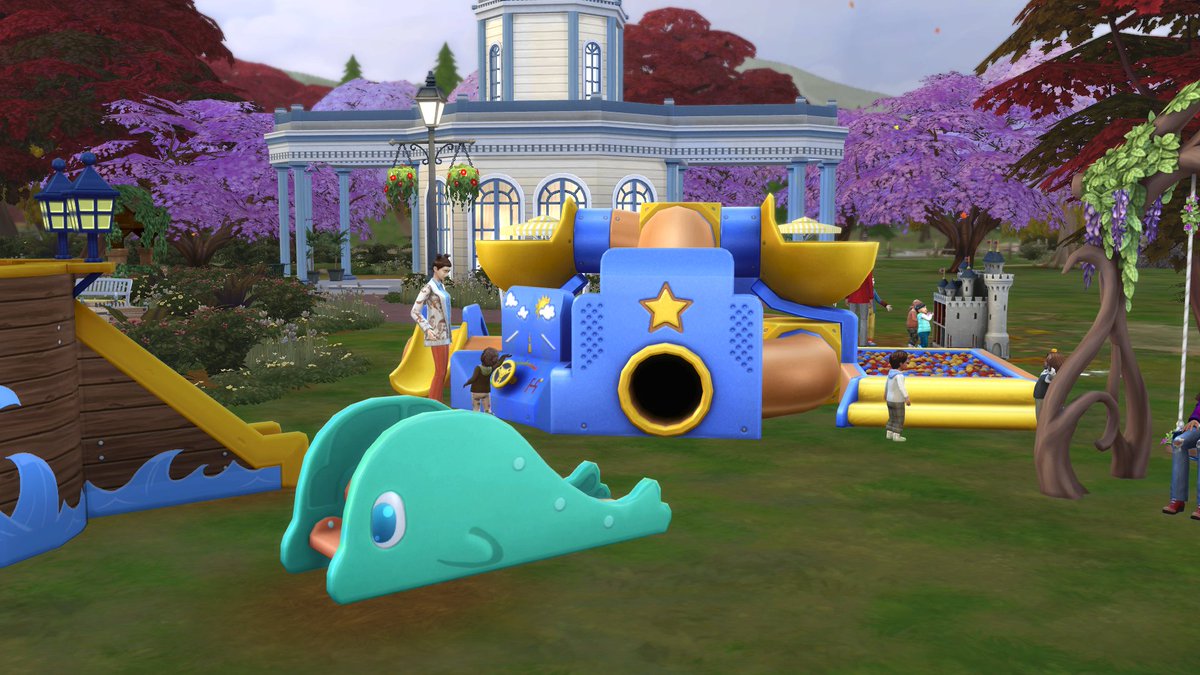 simmerRalph's tweet image. You can now find Toddlers in the new lot type! 😍#TheSims4