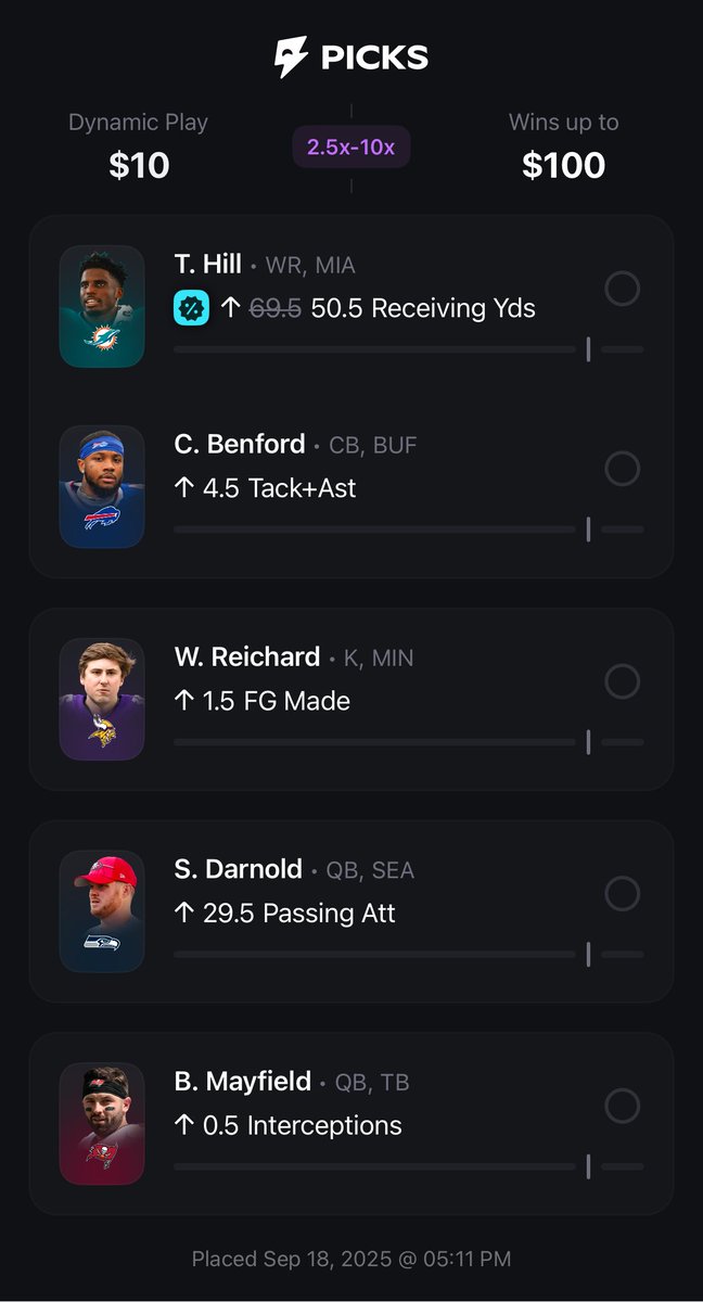 Tyreek Hill Betr Promo!
Straight from the <a href="/DGFantasy/">Daily Grind Fantasy Sports</a> Optimizer!

l.betr.app/e/dF4CFOAO