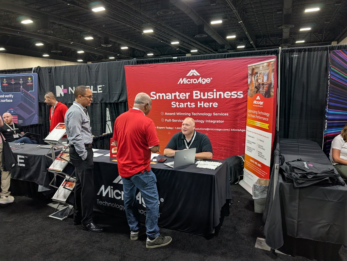 MicroAge's tweet image. We had an amazing time at #INTERFACESLC!
 Thanks to everyone who stopped by—great energy, great convos, and lots of fresh ideas.

Grateful for the chance to connect and talk about what’s next in tech.
 #MicroAge #TechEvents #SaltLakeCity