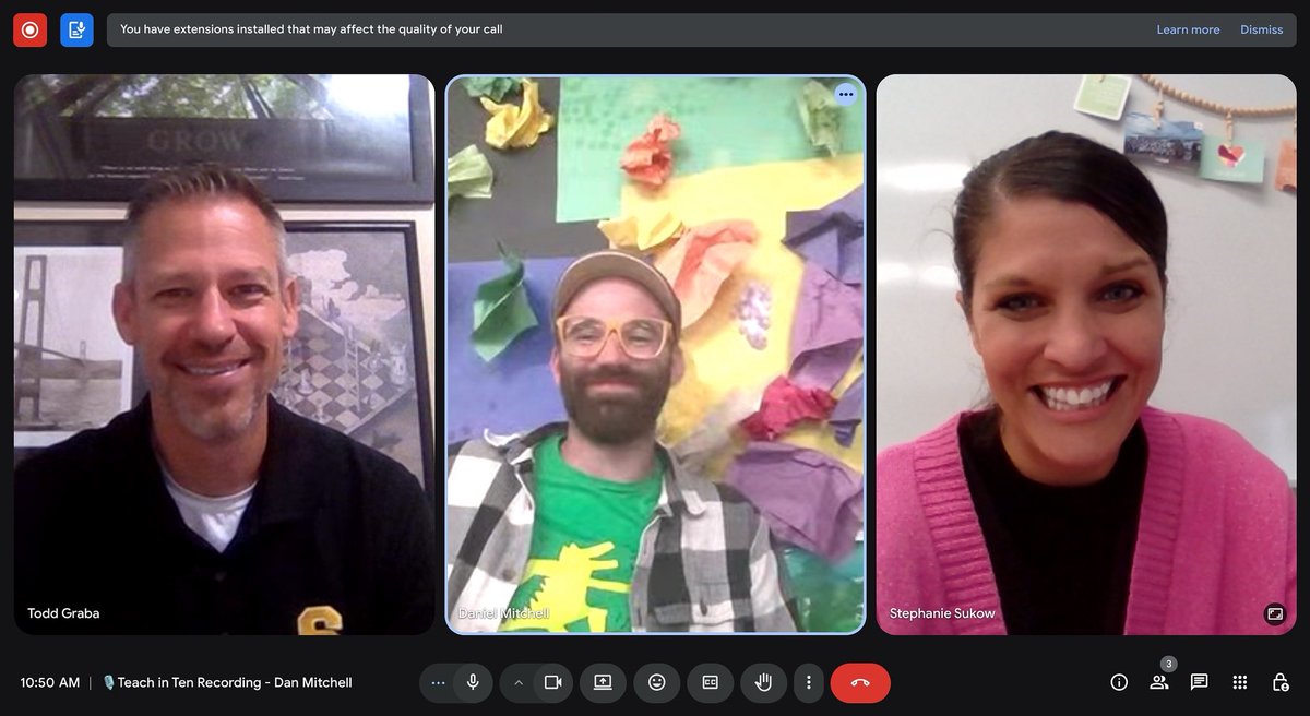 Cori and Steph (@teachinten) on Twitter photo Season 4 is here! In Ep. 1, we sit down with Dan Mitchell, special ed teacher <a href="/CLSouthHS/">CL South High School</a> & theater director at <a href="/CLCentralHS/">CL Central H.S.</a>.
Dan shows how innovation thrives through collaboration & relationships in functional living skills or on stage.Tune in now! podcasts.apple.com/us/podcast/tea… Season 4 is here! In Ep. 1, we sit down with Dan Mitchell, special ed teacher <a href="/CLSouthHS/">CL South High School</a> & theater director at <a href="/CLCentralHS/">CL Central H.S.</a>.
Dan shows how innovation thrives through collaboration & relationships in functional living skills or on stage.Tune in now! podcasts.apple.com/us/podcast/tea…