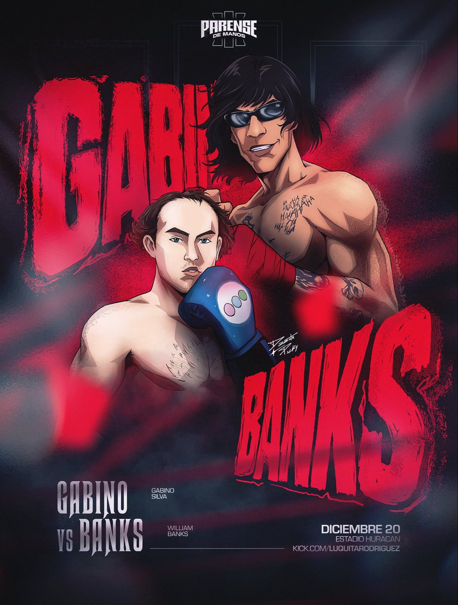 THE SURPRISE VS TRANQUILO SILVA

Posiblemente el combate más esperado e impredecible de la Velada, dos personalidades de lo más extravagantes se conocerán en el RING de Parense de Manos III

No te lo pierdas este 20 de Diciembre en el Palacio Ducó, ya están disponibles las