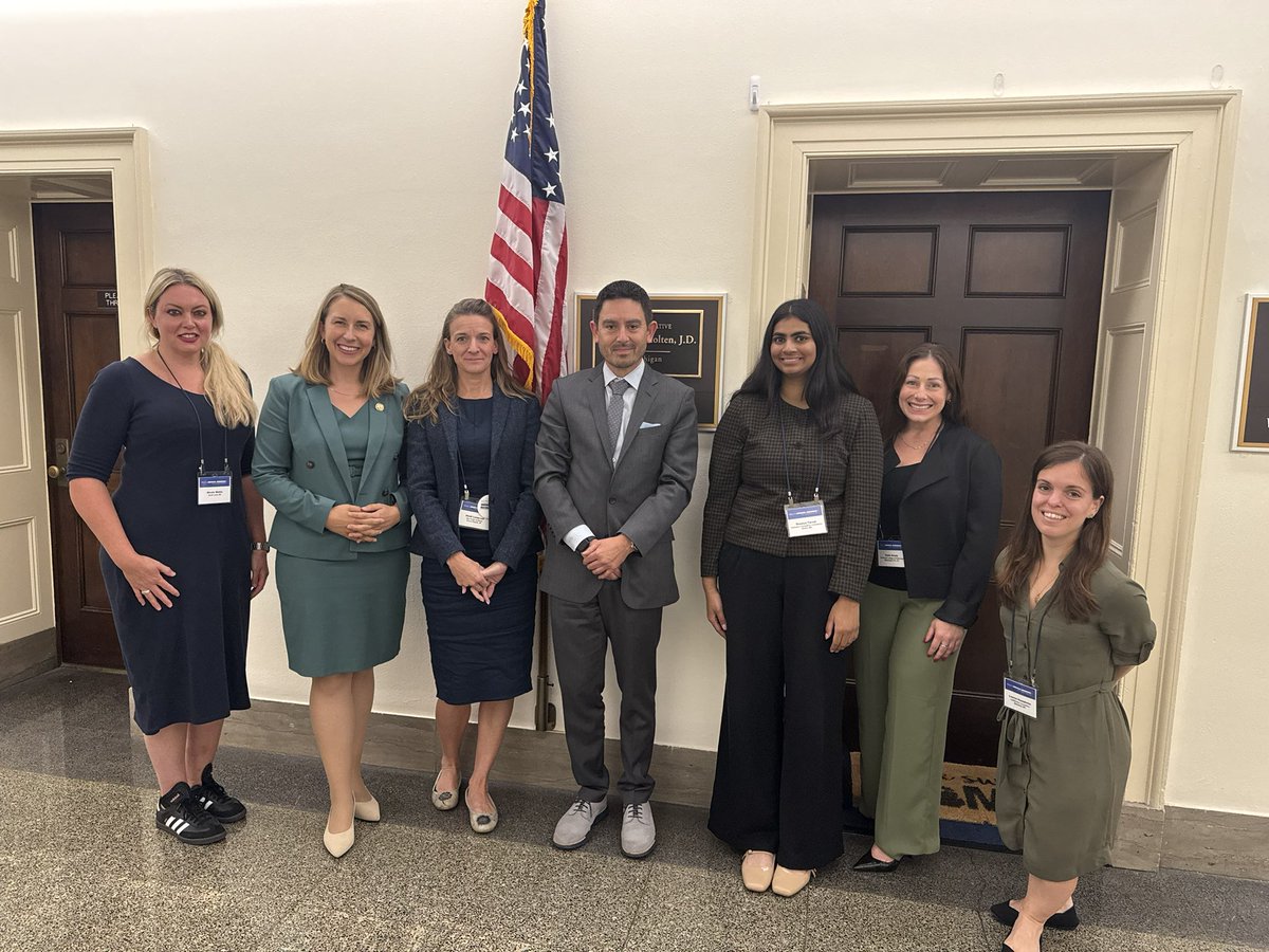 Rally For Medical Research Hill visit with #michigan contingent and <a href="/RepScholten/">Congresswoman Hillary Scholten</a>  #RallyMedRes <a href="/AACR/">AACR</a>  <a href="/ASPET/">ASPET</a> <a href="/VAInstitute/">Van Andel Institute (VAI)</a>  <a href="/RallyForNIH/">Rally for Medical Research</a>