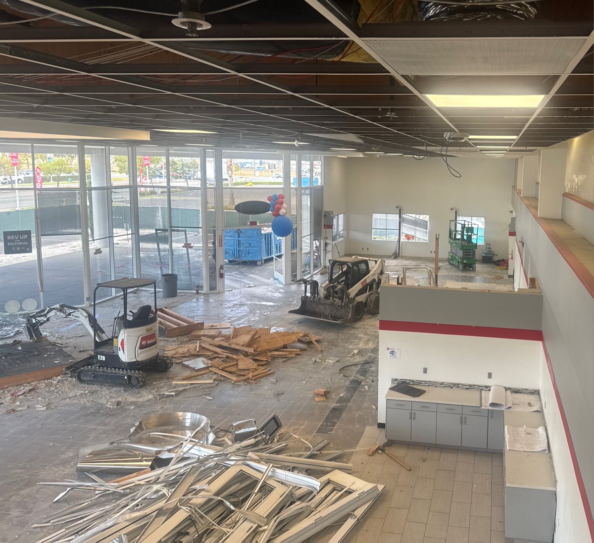 We are excited to start the new Fremont Toyota!

Demolition is underway and materials are in hand.

Stay tuned for progress updates and have a great weekend!