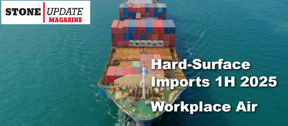Have a sneak peek at the latest Stone Update Magazine, including what happened with hard-surface imports with new tariffs .... bit.ly/3IuJXJN