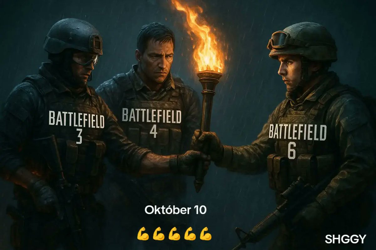 BattlefieldInte's tweet photo. All eyes on you now, Battlefield 6 Lead the way 🫡🫡 #Battlefield6 https://t.co/ho0luJzngg