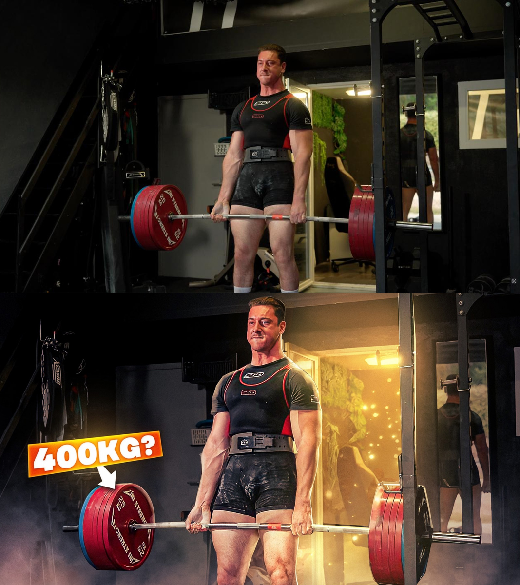 Sachadzn's tweet image. Nouvelle miniature pour Brutus 💪🏻📷 

Avant/Après