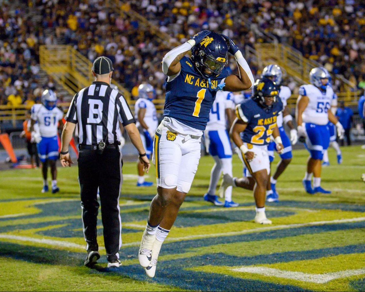 I will be at NC A&amp;T this weekend Vs Nc Central <a href="/CoachShawnGibbs/">Shawn Gibbs</a> <a href="/CoachCoard/">Courtney Coard</a> <a href="/AndreLitical/">Andre Litical White</a> <a href="/acs_football24/">Ambassador Christian School - Football</a>