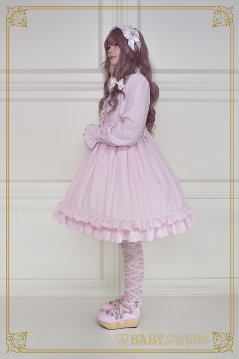 Baby オーナメントジャガード庭園ワンピース　ロリータ　サックス オーナメントジャガード庭園 | BABY, THE STARS SHINE BRIGHT