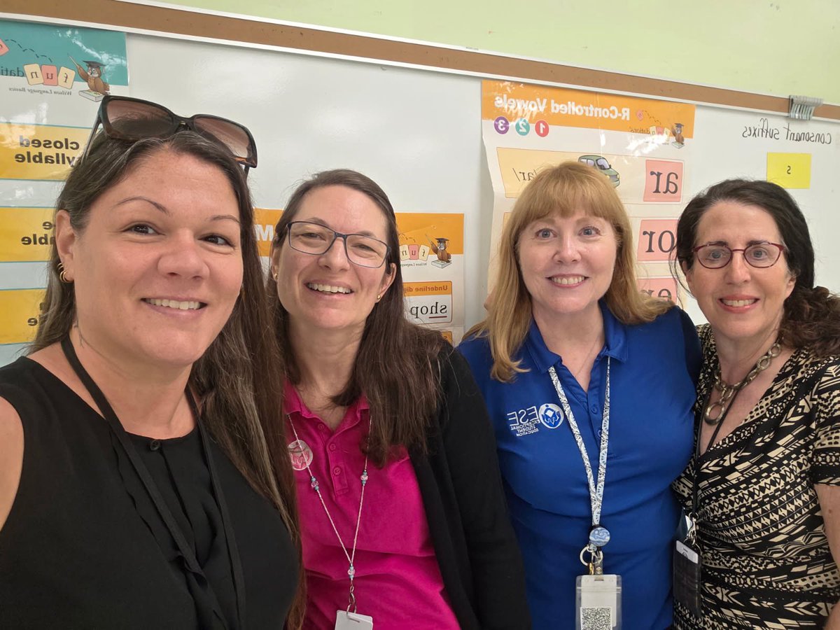 Great day at Highland Elementary today at our first Fun-Hort meeting! We are building capacity at our schools that use Fundations.  <a href="/HighlandElemPBC/">Highland Elementary</a> <a href="/pbcsdESE/">Palm Beach County School District ESE</a>