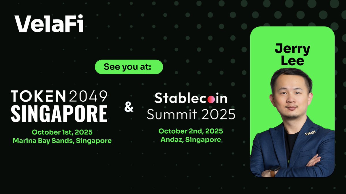We’ll be at <a href="/token2049/">TOKEN2049</a> Singapore and the Stablecoin Summit 2025, two of Asia’s most important gatherings for the crypto and stablecoin ecosystem.  

Meet Jerry Lee at these events to learn more about our stablecoin-powered financial infrastructure.