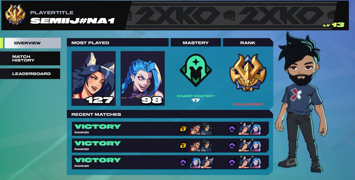 Hardstuck Diamond in league of legends but challenger in 2XKO. You love to see it #2XKO