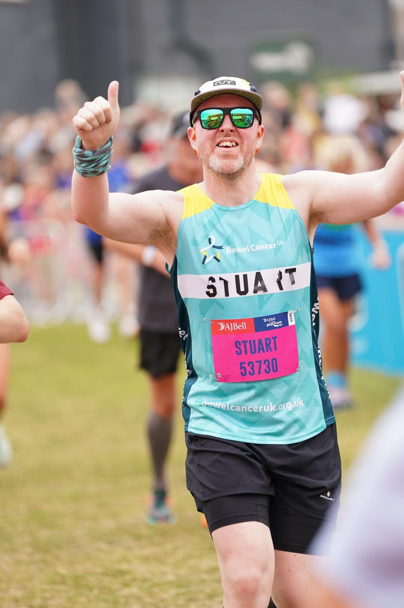 stublack78's tweet photo. Well I did it. I finished the AJ Bell Great North Run in 2hrs 26mins 41secs. Fundraising for @bowelcanceruk currently stands at £1700. If anyone still sees fit to add to my total, please see the link on my profile. All donations will be very gratefully received. https://t.co/PBu0bXJnvu