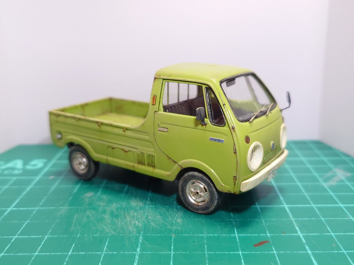 #キットがないなら自分で作ればいいじゃない

以前あったキットも絶版と知り、プラバンからコツコツと作りました😊