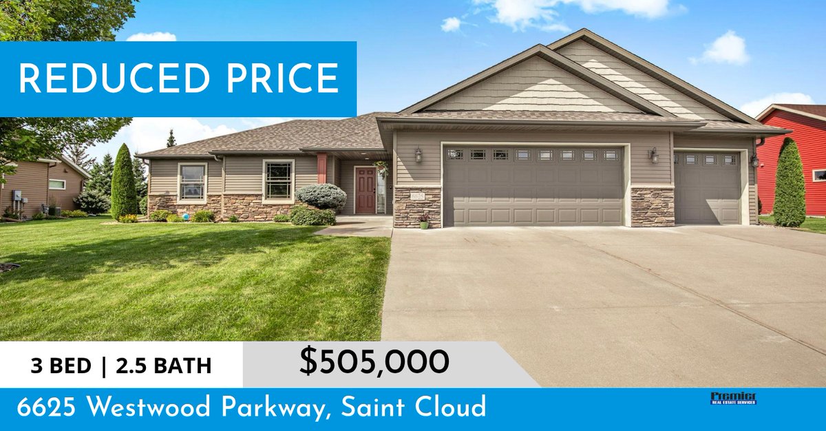 SellingStCloud's tweet photo. 📍 Reduced Price 📍 This recently reduced home at 6625 Westwood Parkway in Saint Cloud won't last long, so, don't wait to set up a showing! Reach out here or at (320) 333-2626 for more information!

The Greatest Compliment I Can Re... https://t.co/lg6jddugIP https://t.co/GurthMmvEZ