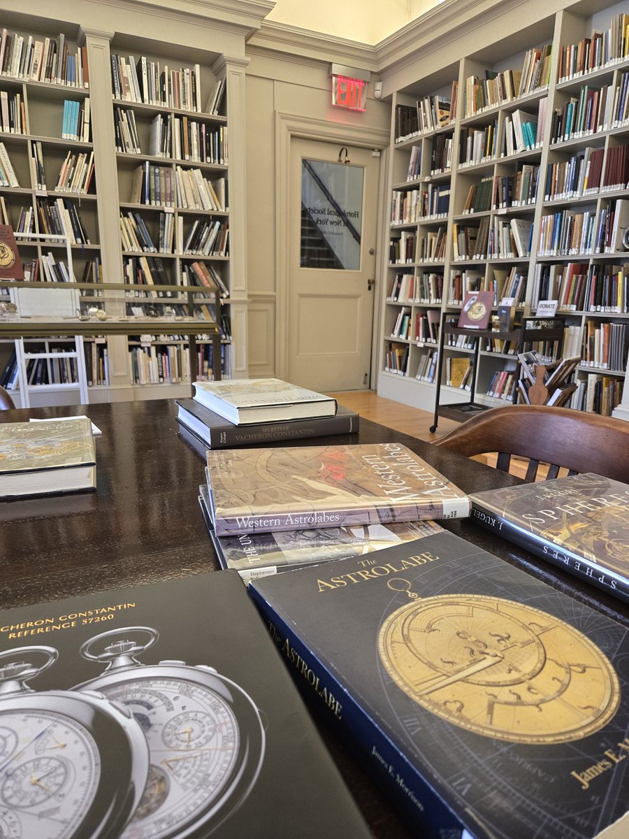 chronoracle's tweet image. Was great chatting with the folks at the NY Horological Society. Historic pocket watches on display. Talked some Cardano and enjoyed some Bday cake with the best type of librarians.