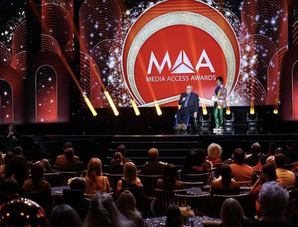 DARCYAwards's tweet photo. Media Access Awards, in collaboration with Easterseals, throughout the years. ✨

Since 2010, this now televised Emmy winning award ceremony has been honoring people with disabilities in TV and entertainment. We can’t wait for what’s in store this year! 
#MediaAccessAwards #TBT https://t.co/M0zjpbP1Q8