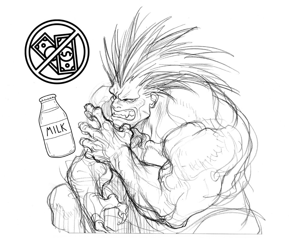 ⚠️ Disclaimer: only for Spanish people⚠️

Para esta Blanka Navidad quiero una Blanka Blanka sin Blanka.
No Blankanieves ni leche, aunque sean Blankas...⚡️🥛💸

¿Se te ocurren otros trabalenguas y/o juegos de palabras? o te has quedado en Blan...KO!.