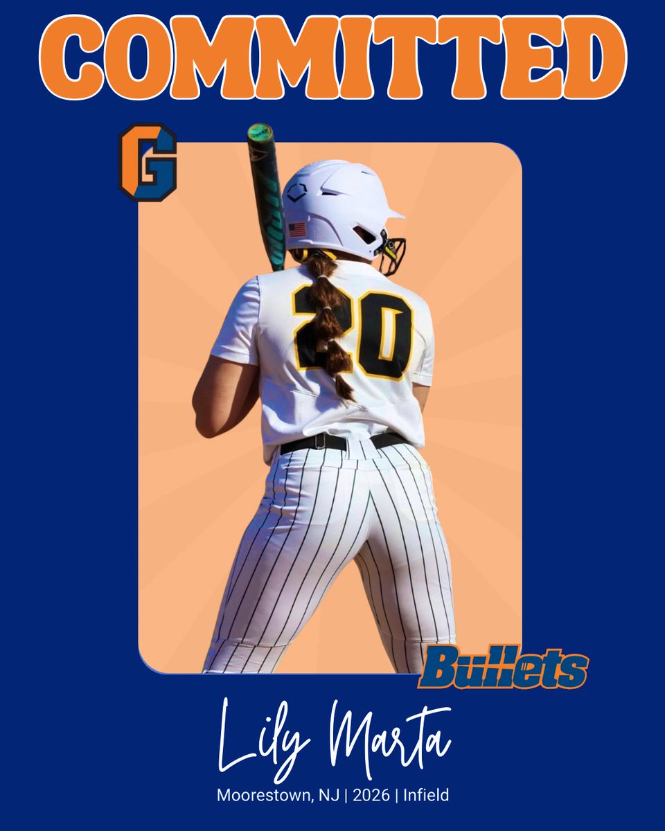 LilyMarta2026's tweet image. Gettysburg Softball ‘30!!!! #committed #GoBullets🧡💙