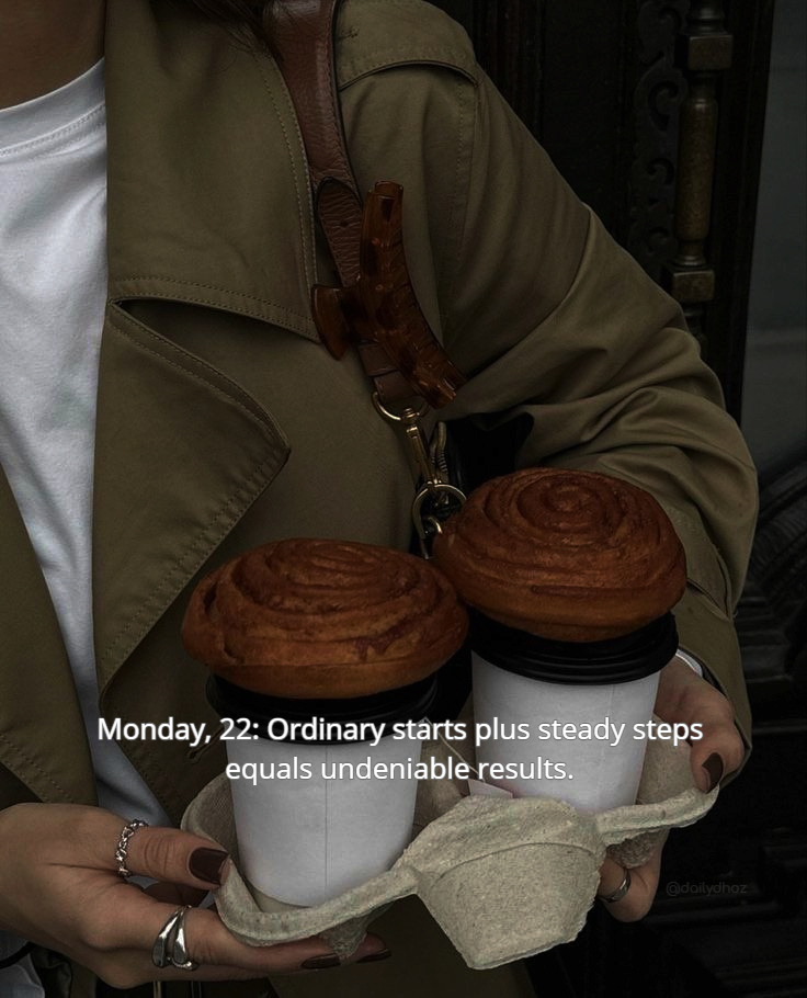 Keep stacking your quiet wins.🙂