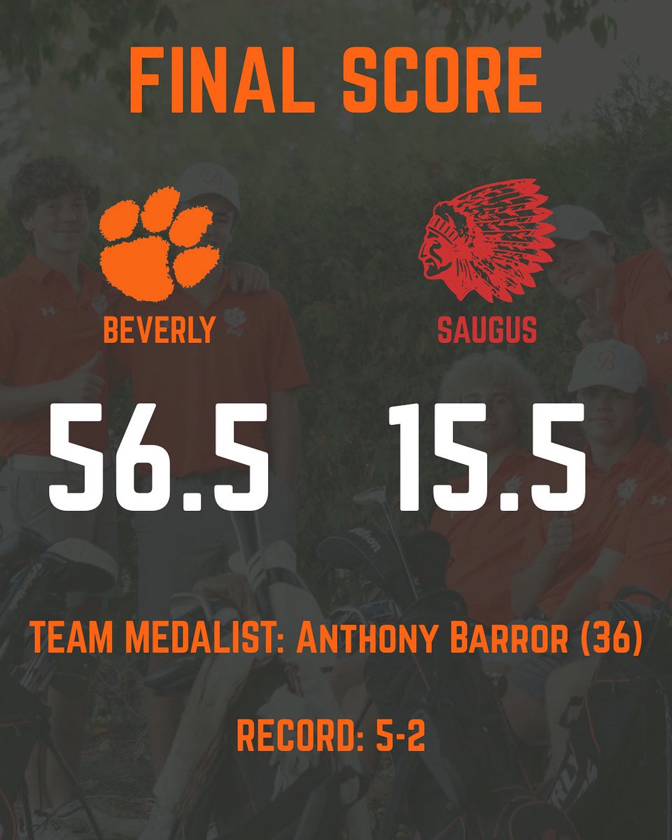 Beverly Panthers Golf ⛳️ tweet media