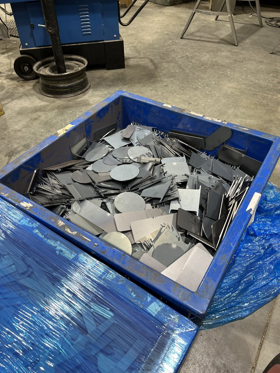 ByronBearsTech's tweet photo. Thanks to the generous donation from @McNeilusSteel we are able to have students practice laying beads ALL DAY! Thank you for the donation, I know my students appreciate it. https://t.co/pKvkF00cLc