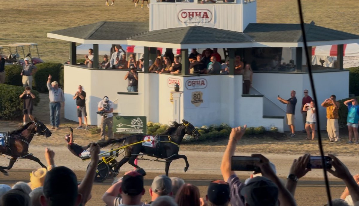 Nathan Klein (@nathanthecaller) on Twitter photo My first ever Little Brown Jug in the books what an event. A unique atmosphere you don’t see very often. A track that is circled by people from all corners. Great excuse to see friends from this summer. Congratulations Louprint the 80th name on the Jug. <a href="/HarnessRacingOH/">Ohio Harness Horsemen's Association</a> My first ever Little Brown Jug in the books what an event. A unique atmosphere you don’t see very often. A track that is circled by people from all corners. Great excuse to see friends from this summer. Congratulations Louprint the 80th name on the Jug. <a href="/HarnessRacingOH/">Ohio Harness Horsemen's Association</a>