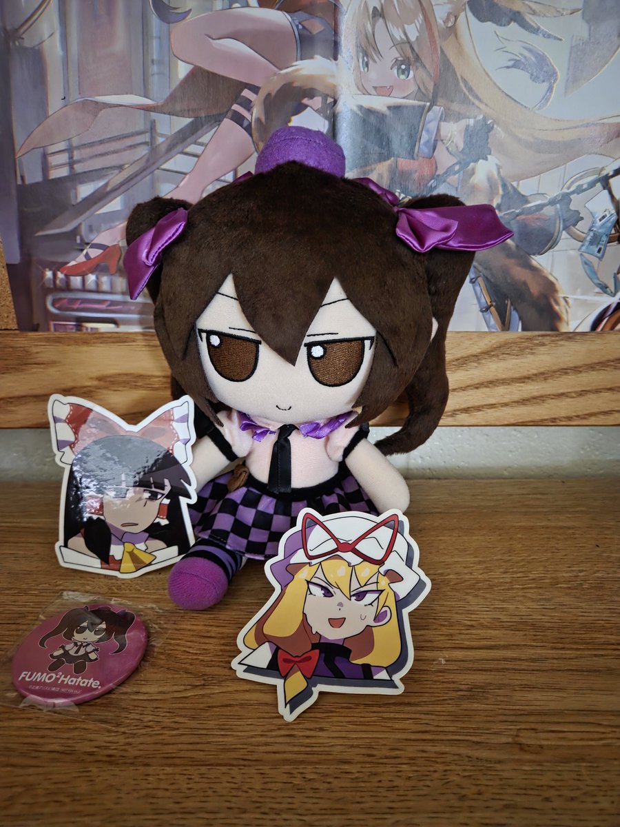I LOVE YOUKAI MOUNTAIN!!! HATA-TAN ARRIVED!!! AND WITH STICKERS!!!