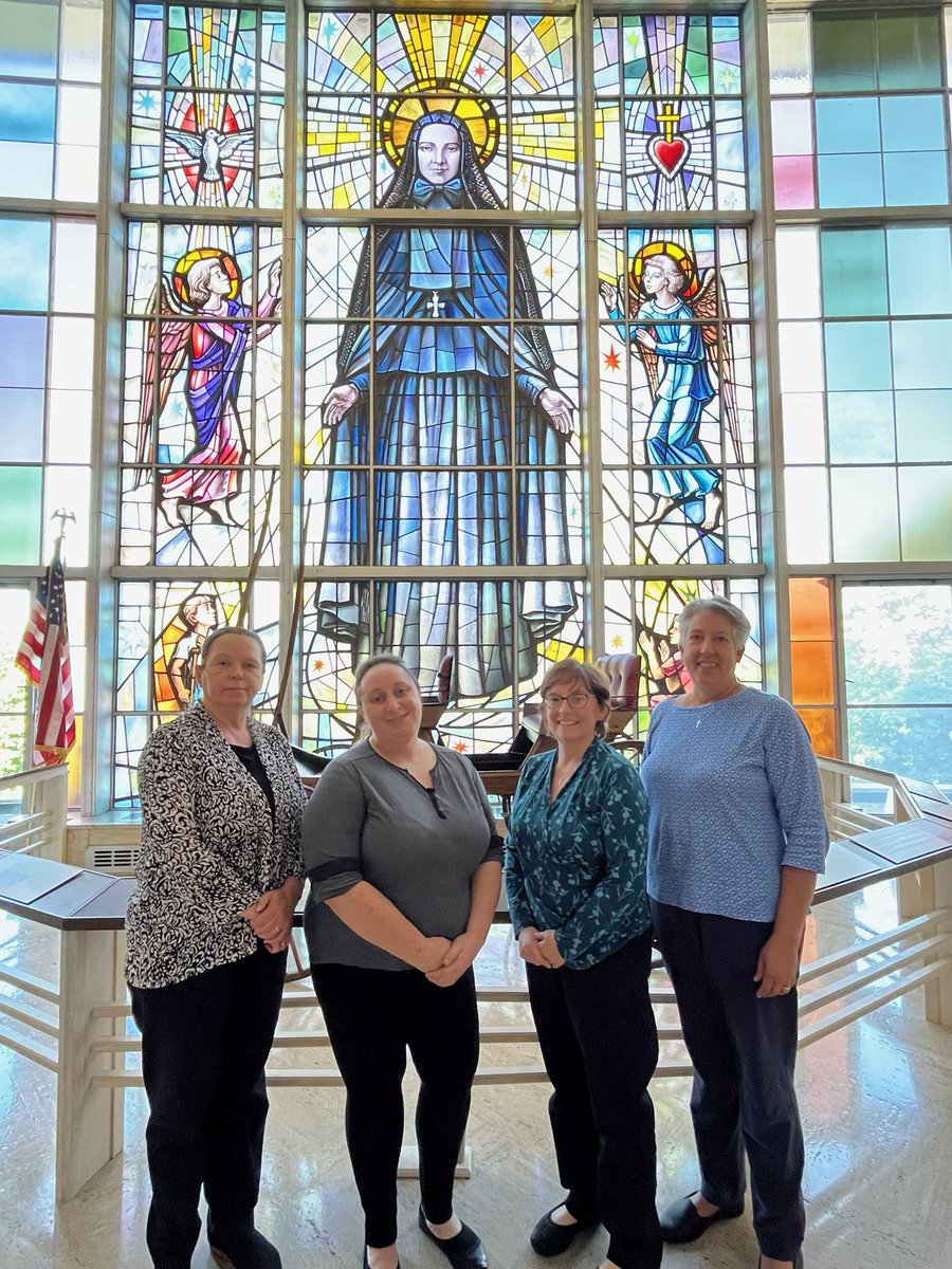 Before tonight's New York Awards Dinner, SOAR! staff (from left) visited the Shrine of St. Francis Xavier Cabrini in New York City. Mother Cabrini, the first American-born saint is best known for her dedication to serving the poor and marginalized.
