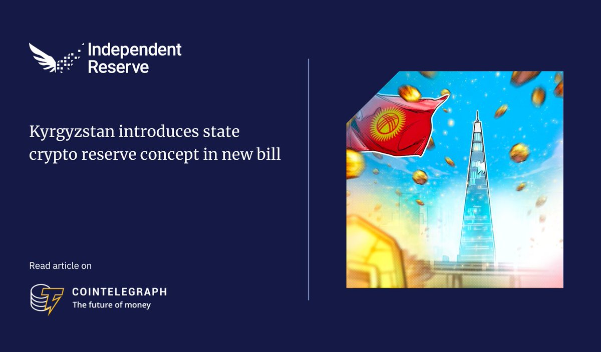 Kyrgyzstan has passed a bill establishing a state cryptocurrency reserve and legal frameworks for stablecoins, tokenised real-world assets, and state-run mining. The legislation allows the government to accumulate assets through mining, tokenisation, and fiat-backed stablecoin