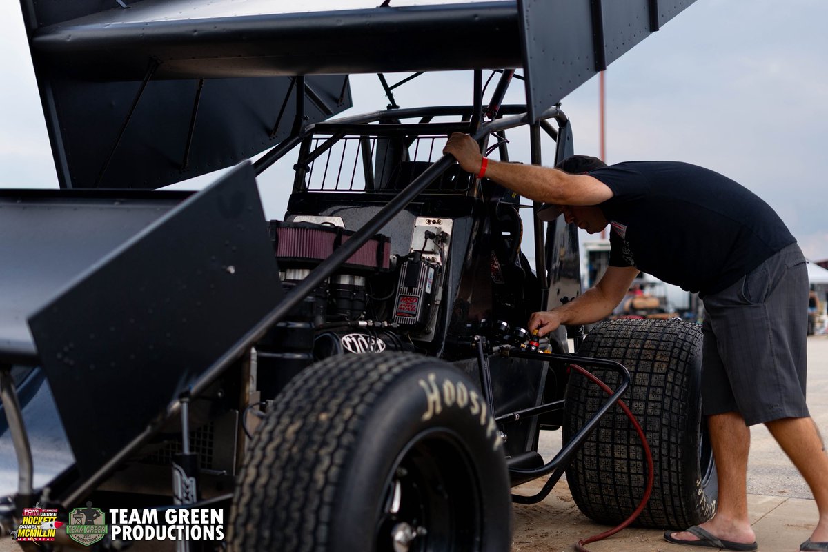 Weather has us on pause, but the pits are buzzing. Cars are loaded in and standing by—Hockett/McMillin Memorial racing at Lucas Oil Speedway is coming soon!