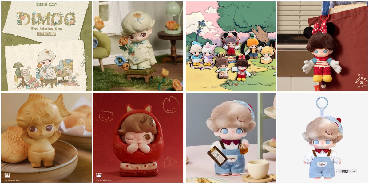 DIMOO The Missing Day 日本限定品 ディムー たい焼き 🎉DIMOO The Missing Day POP UPショップ 開催まであと2日