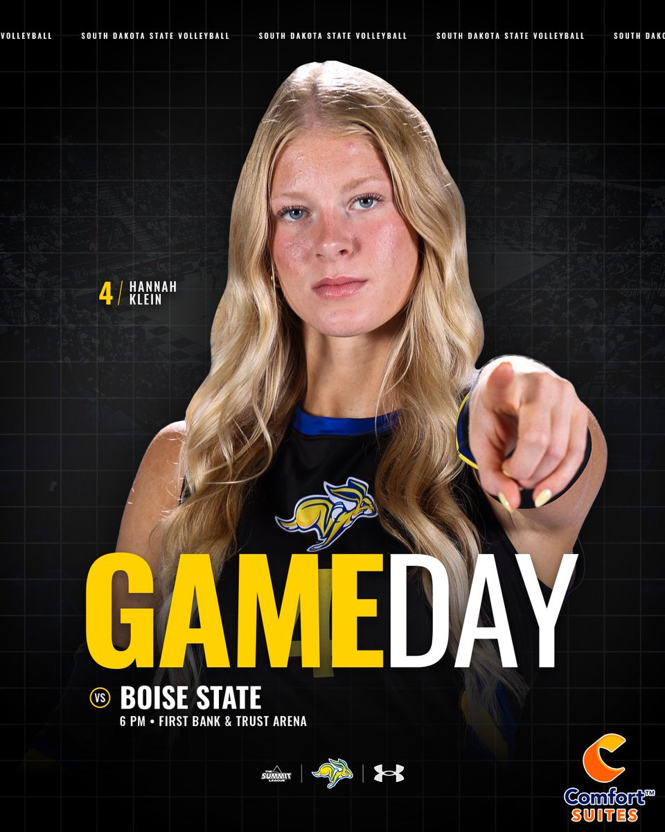 JACKS IN BLACK

🆚 » Boise State
⏰ » 6 PM
⚫️ »  Wear black
📍 » First Bank &amp; Trust Arena
🔗 » linktr.ee/gojacksvb

#GoJacks 🐰