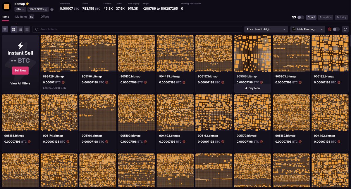 BitmapAlpha's tweet image. #BITMAP UPDATE 🟠🦒

@MEonBTC has successfully implemented their in-house fix and all newly minted Bitmaps now display correctly on Magic Eden 🔥

Huge props to @MagicEden @MagicEdenComm 🧡🟧✨
