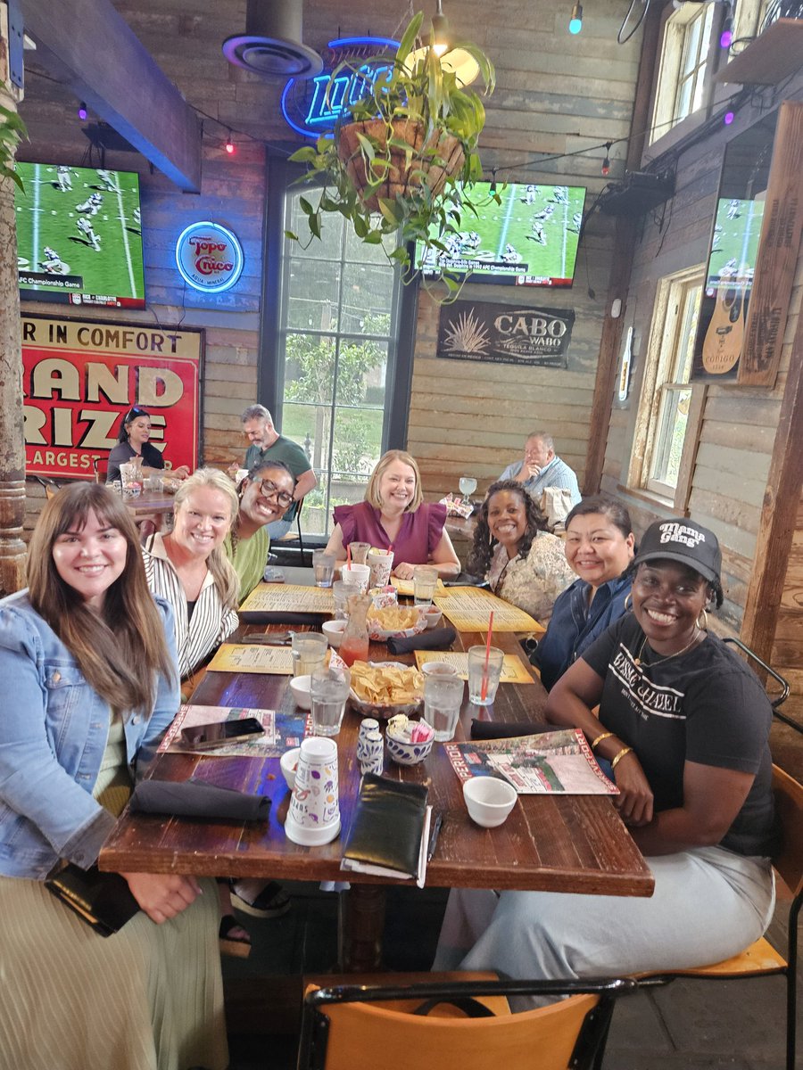 I am always excited to spend time with these ladies. We work hard while enjoying time together.  So glad we got to see <a href="/BrandyBrown318/">Brandy Brown</a>
Teamwork makes the dream work. 
<a href="/NIETteach/">National Institute for Excellence in Teaching</a> 
<a href="/ChristinaHulin/">Christina Hulin</a> 
<a href="/marjrabun/">Marj</a> 
<a href="/NIETSRoss/">Starla Ross</a>
<a href="/SwiftStudy1/">S.JollySwift</a> 
<a href="/April_Woolard/">April Woolard</a>