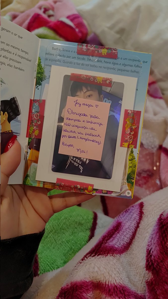 feedback positivo para <a href="/_KingdomAteez/">Mari</a>
atendimento super atencioso, card muito bem embalado e veio tudo certinho!!