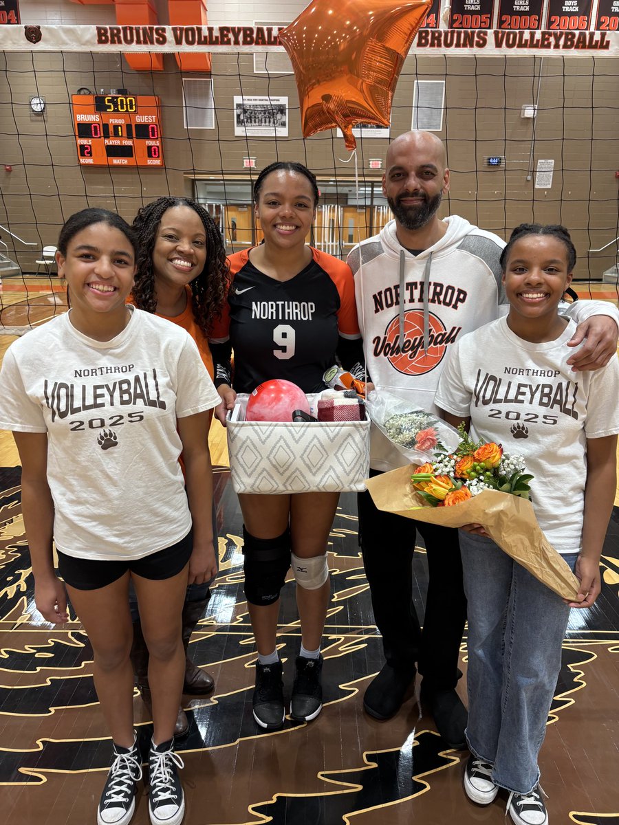 Congratulations &amp; Thank You
Senior Volleyball Player
🏐🧡🐻Madison Corley🐻🧡🏐