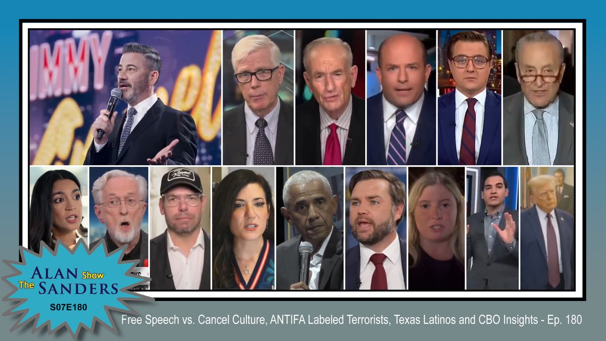 Dive into Episode 180 of The Alan Sanders Show as we tackle the First Amendment head-on, exploring the difference between protected free speech and cancel culture’s grip, with a deep dive into ABC’s suspension of Jimmy Kimmel after affiliate stations pushed back—no government
