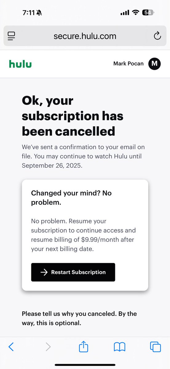 MarkPocan's tweet image. Well, @disney &amp;amp; @hulu, hope you make a lot on money on your merger. Caving to the FCC means goodbye from me!