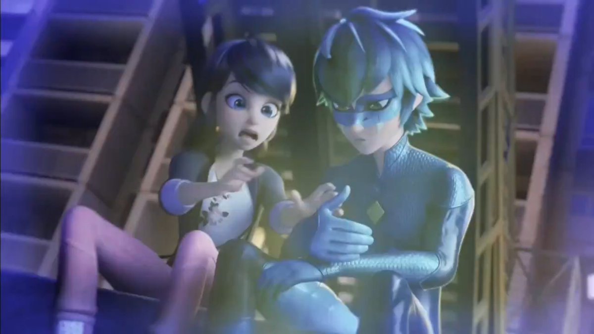 ladyblognewss's tweet photo. New look at Marinette Dupain Cheng and Viperion in ‘MISTER AGRESTE’ 6x09. #MLBS6Spoilers https://t.co/QRIRjOb9YQ