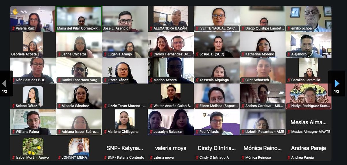 ✅🌍 El curso abierto en línea sobre pérdidas y daños por #CambioClimático se realizó con éxito los días 22, 23, 24, 30 y 31 de julio y 1 de agosto.

Gracias al liderazgo del <a href="/EcuadorMAE/">Ministerio de Ambiente y Energía</a>, en colaboración con <a href="/AgendaCAF/">CAF</a>.

🙌 Seguimos construyendo resiliencia.

#Resiliencia