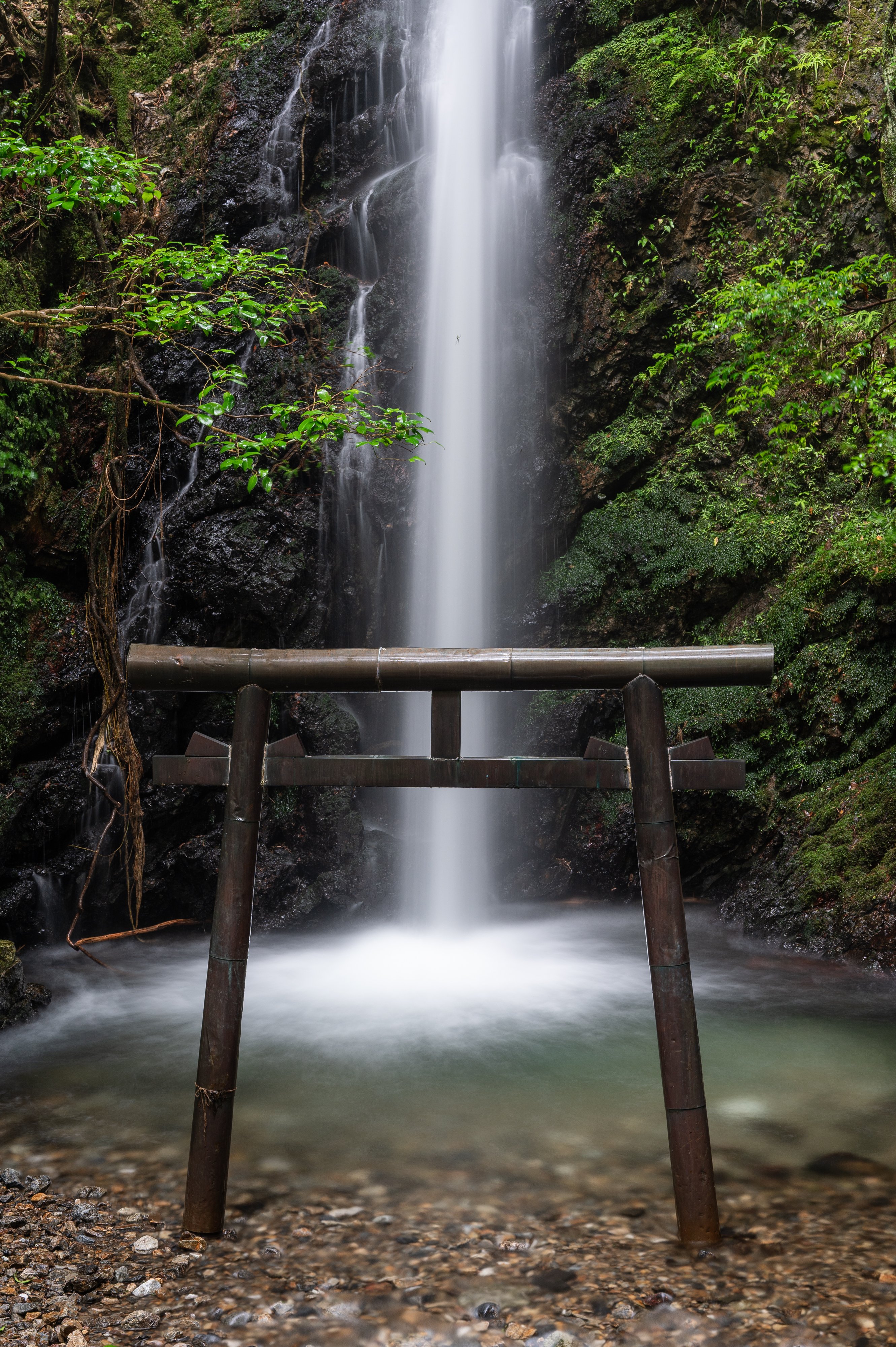滝 和歌山県串本にある「七珍宝の滝」。名前がおもろいです