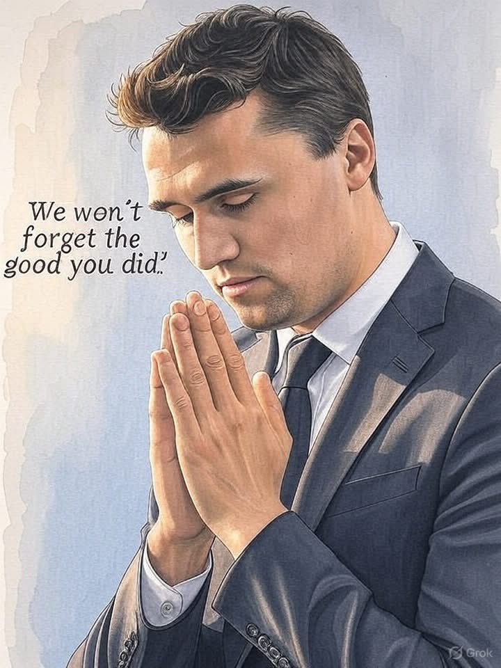 <a href="/charliekirk11/">Charlie Kirk</a> We will never forget the good you did, Charlie 🙏🏻✝️