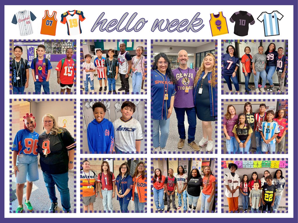 Humble Middle School (@humbleisd_hms) on Twitter photo Our Wildcats were scoring new friends today while wearing their favorite team jersey/shirt and making winning connections!  #StartWIthHelloWeek💜⚽🏈 Our Wildcats were scoring new friends today while wearing their favorite team jersey/shirt and making winning connections!  #StartWIthHelloWeek💜⚽🏈