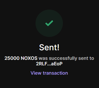 0x0joyboy's tweet photo. Congratulations! 🎉🎉

@F93237719Fethi 
@EKenzye 
@Belarus1_ 
@RianTHeNAS 
@JuanSecoya7 
@CryBaby439823 
@GRID000LOCK 

winning @noxos_xyz Airdrop!

Check your wallet 🚀🎉

Like, RT &amp; Comment! https://t.co/f5X00BviDA